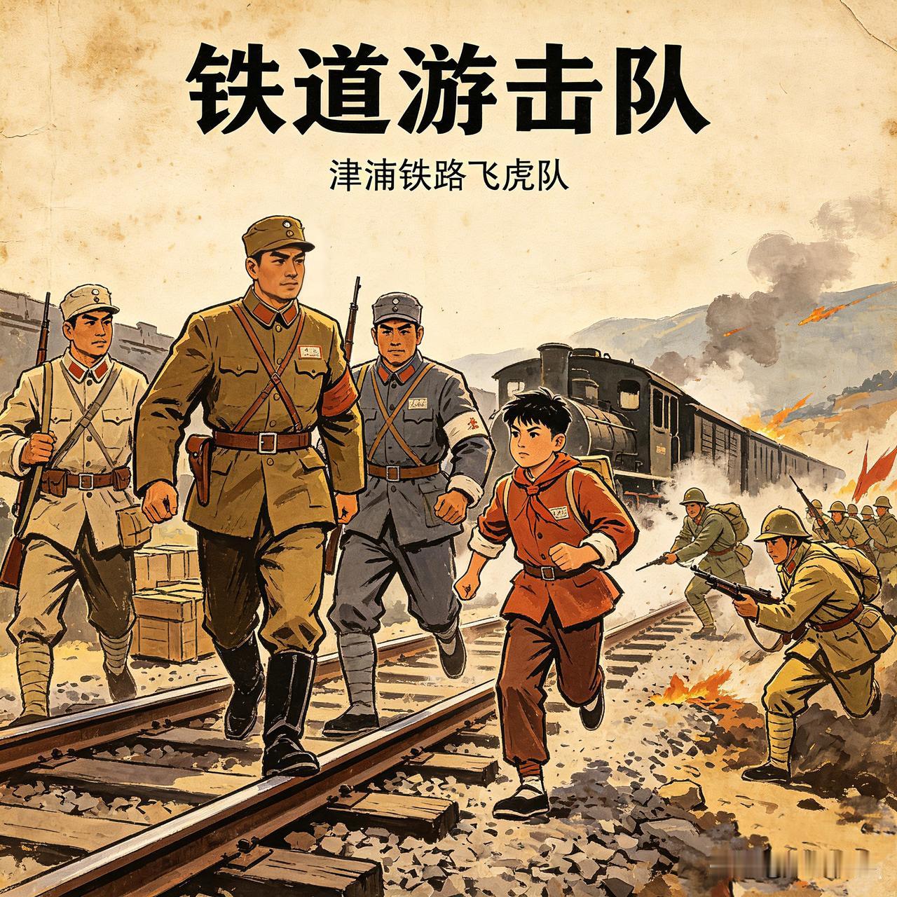 七八十年代最火连环画！《铁道游击队》承载几代人的热血童年
 
七八十年代，国内连