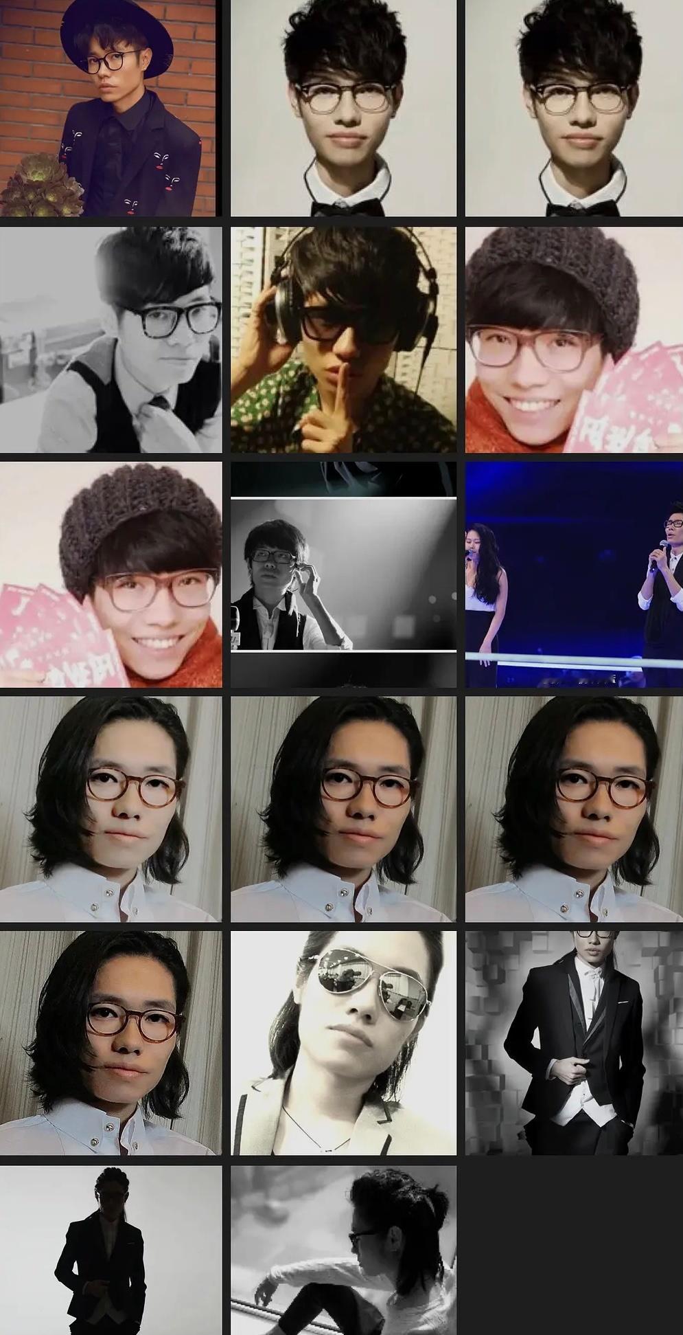 李行亮微博历史头像一览 也太自恋了吧 麦琳你怎么看上他的 
