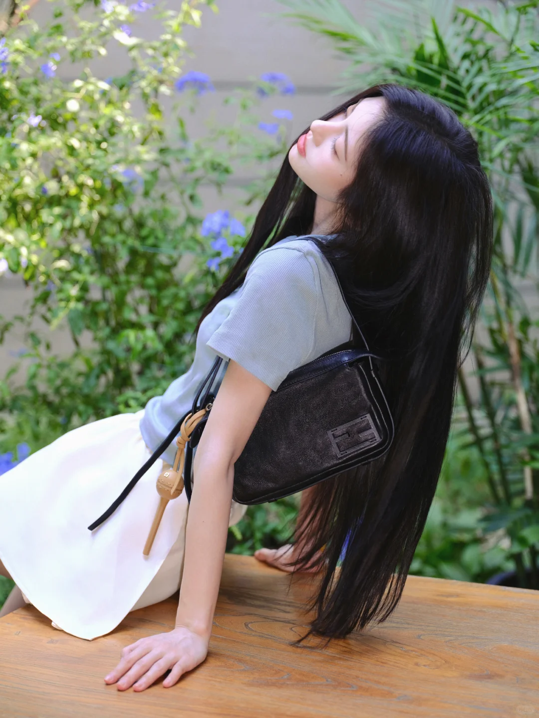 鞠婧祎丨感受夏天，喜欢夏天！🌱 ​​​