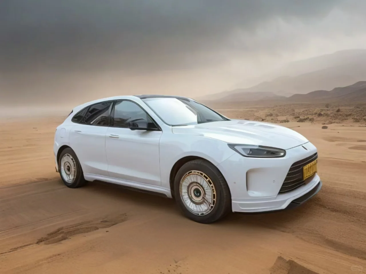 这画面真的太赞了！问界M5