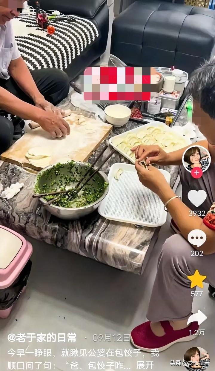 谁家婆婆这样式儿的？嫌我睡懒觉又怕我累着！
山东泰安这天刚亮，婆婆送完孙子直奔厨