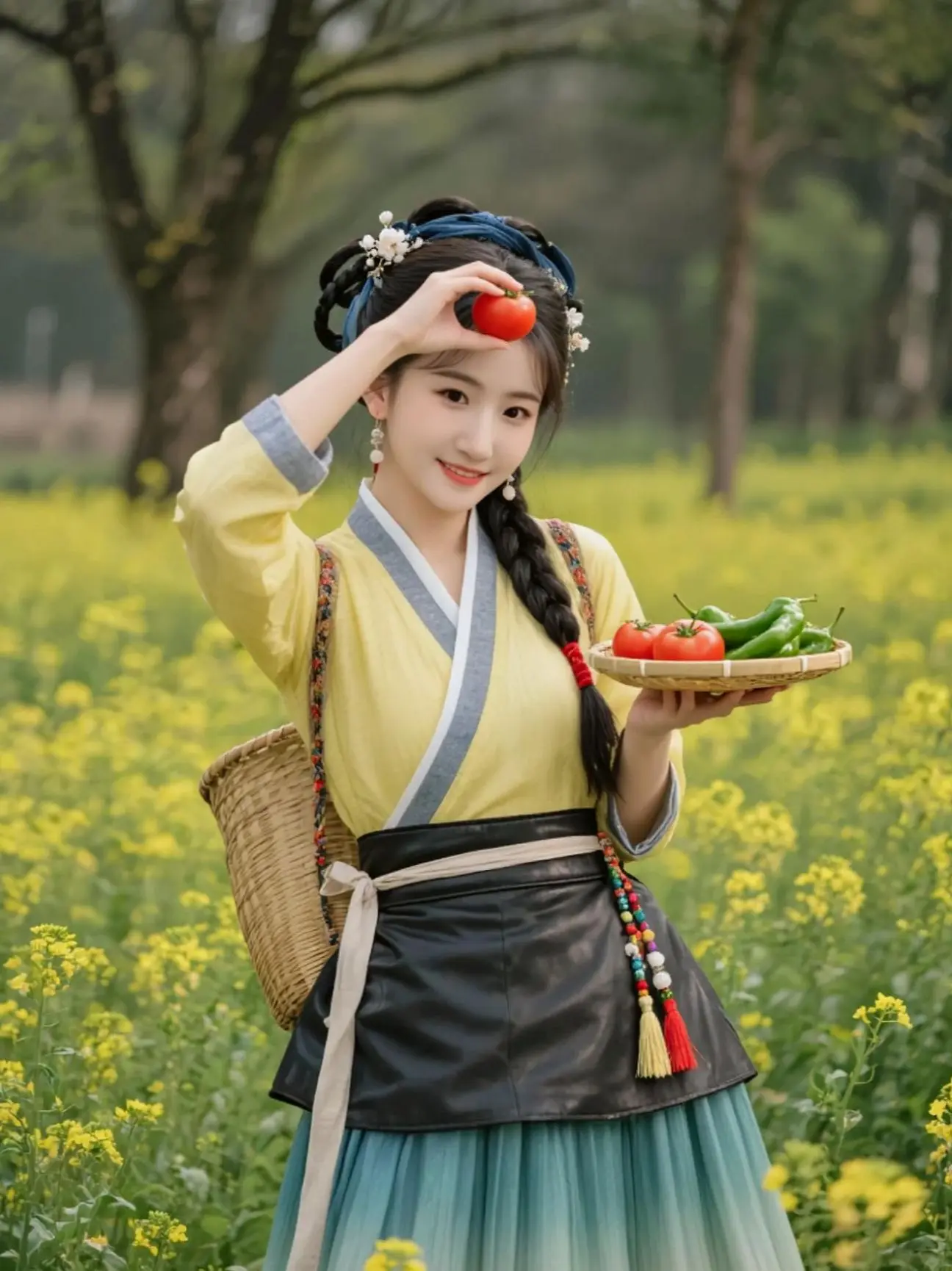 AI田园古风写真 随变ai随便玩