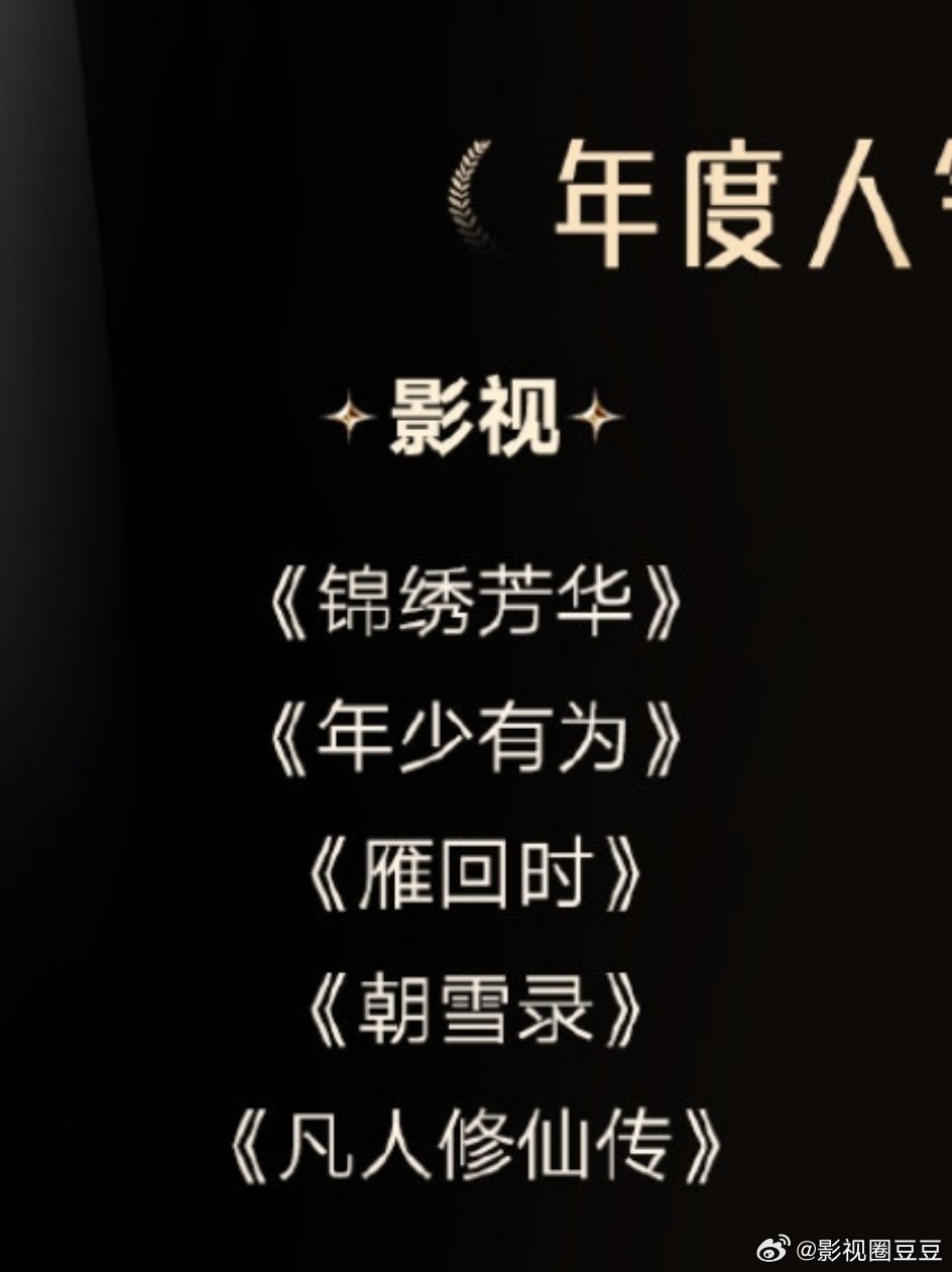 阅文IP盛典 年度人气改编IP杨紫李现《锦绣芳华》彭昱畅林允《年少有为》陈都灵辛