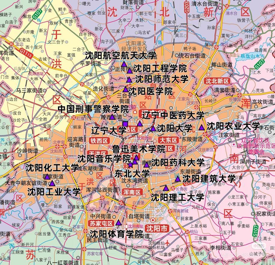 说真的，沈阳高校里位置能打的，沈音三好校区和鲁美真的是天花板级别的存在。
沈音三