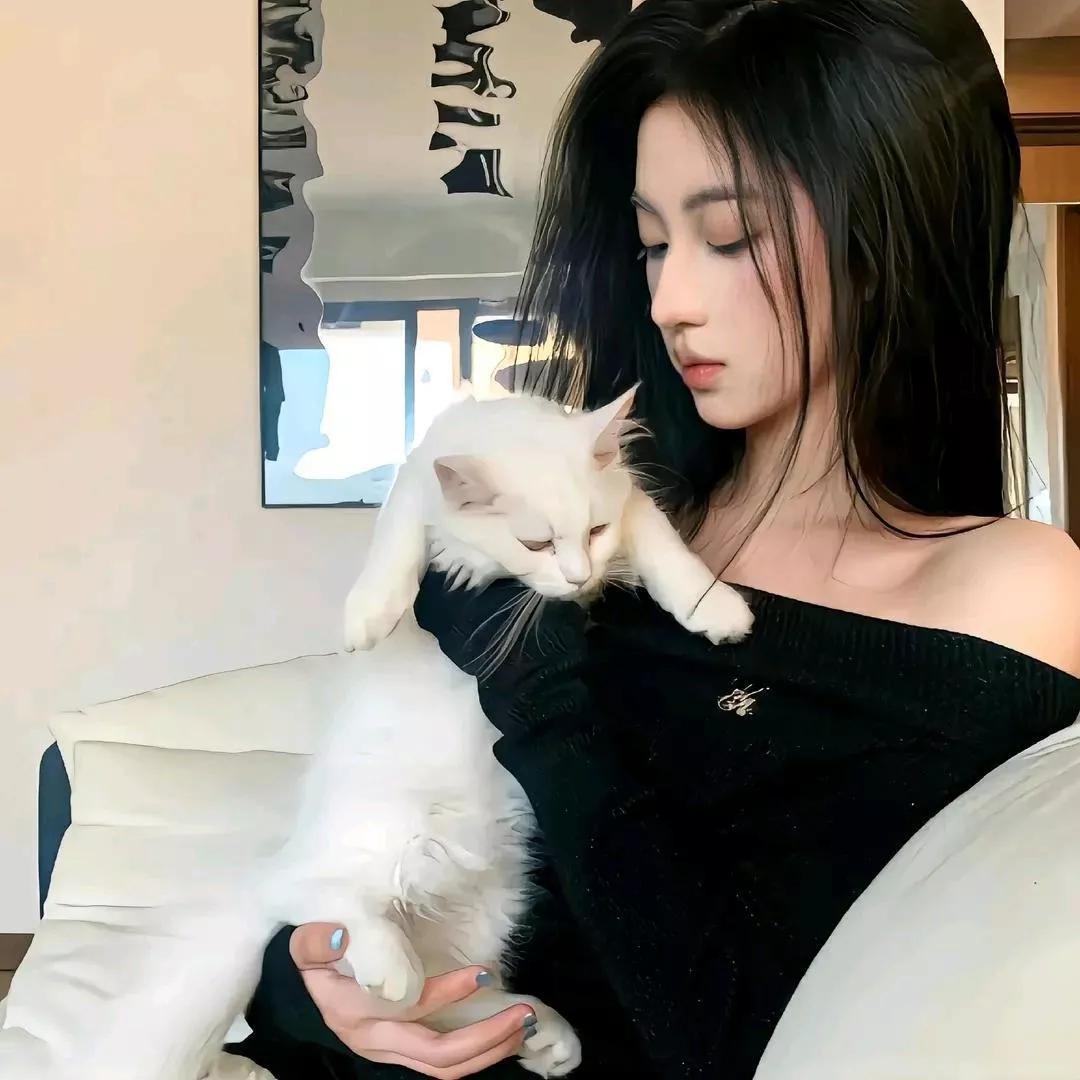 玉人抱猫卧，清梦入画廊。玉人倚花图 玉人抚琴写真 玉人娇 灵韵玉人写真 玉舞人佩