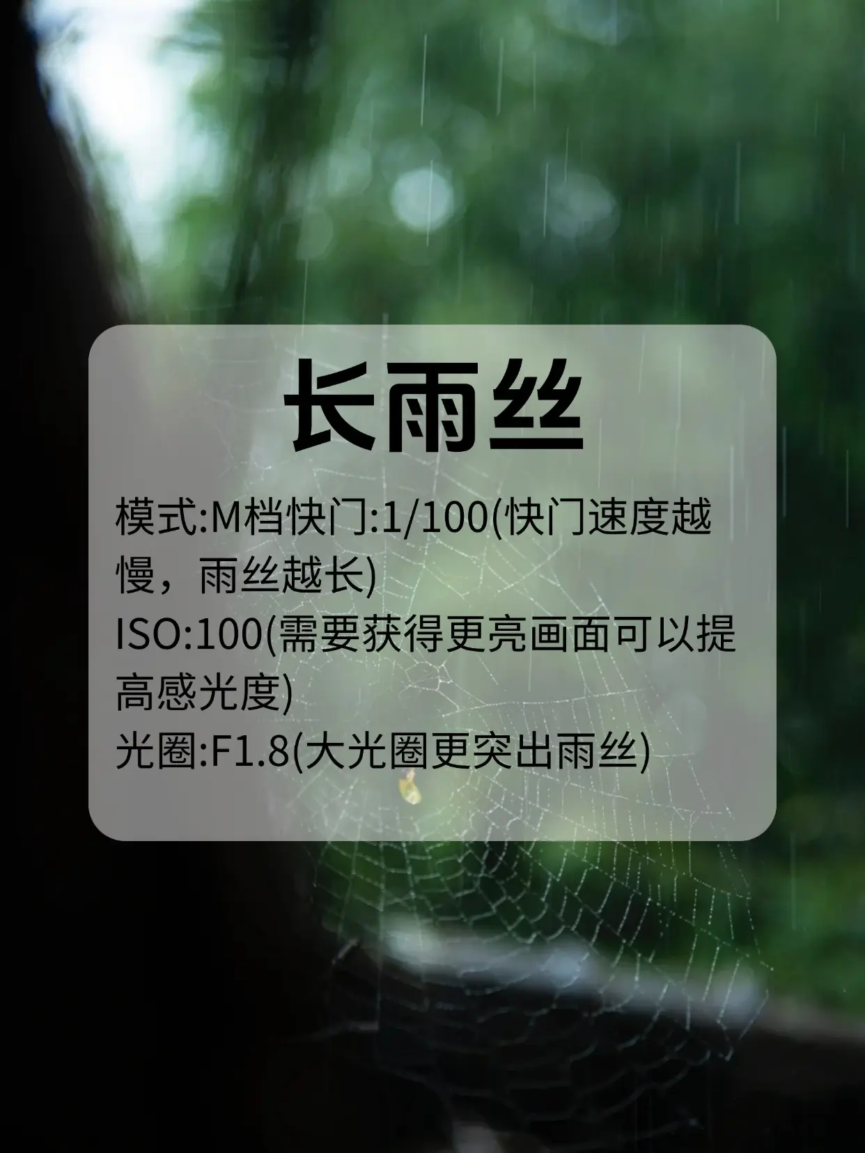 雨天应该怎么拍？超详细教程！雨天应该怎么拍？超详细教程！ 大家好，很多...