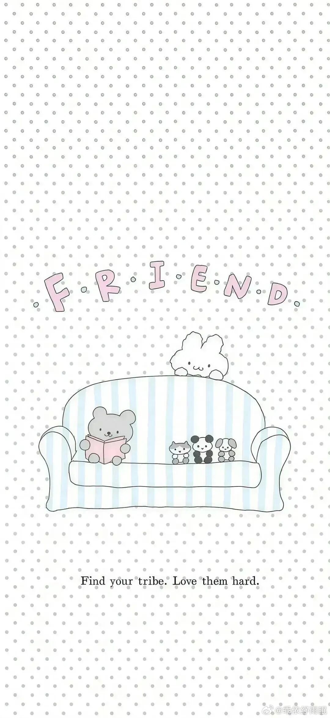 share |  韩味很重的手机聊天背景图 
