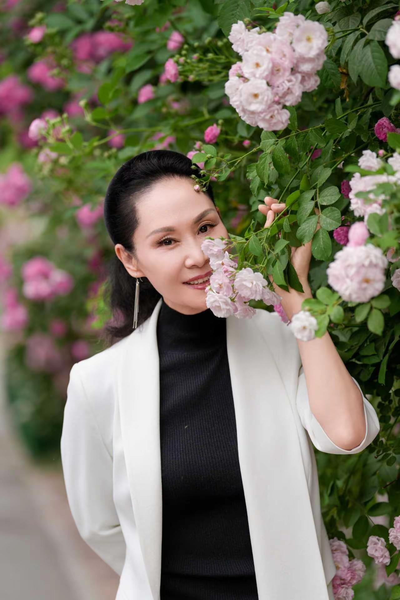 于文华 外景拍摄