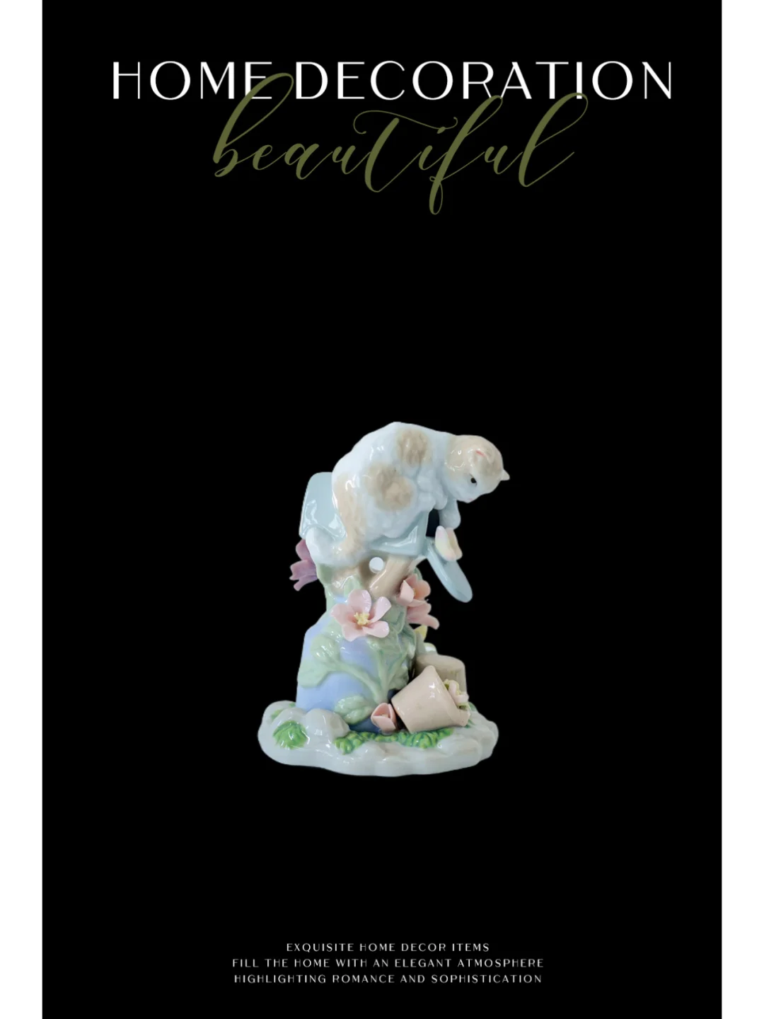 让生活可爱起来的动物摆件们