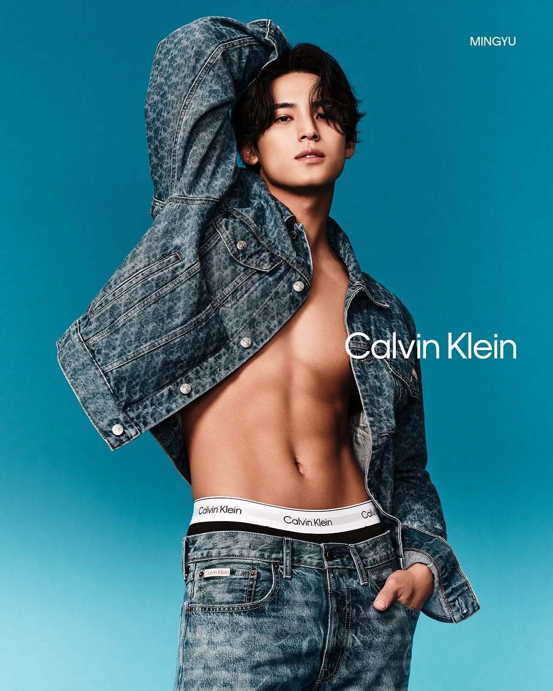 金珉奎 Mingyu  in  Calvin Klein 珉奎的新广告又双叒来啦