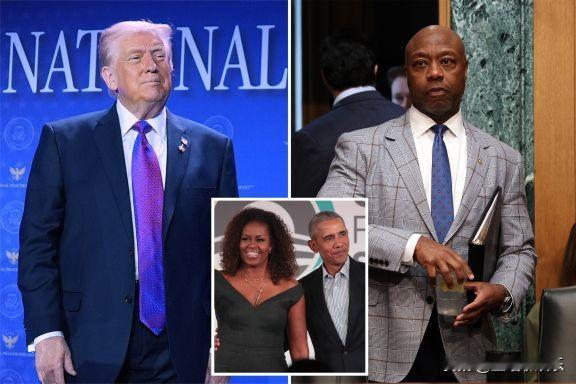 特朗普因发种族主义视频，遭到唯一黑人共和党参议员蒂姆·斯科特的批评。
川普拒绝道