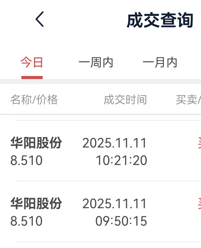 今日超短线交易，抄底买入华阳股份，不构成投资建议！ ​​​