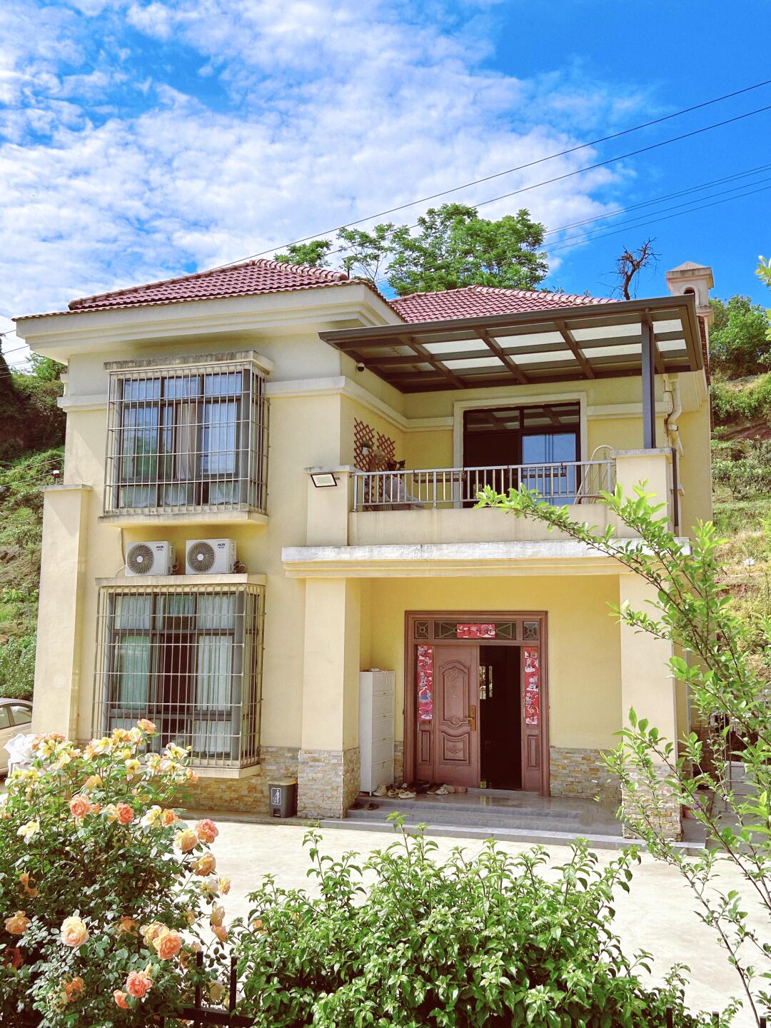 爸妈送的农村小房子，老公说我太幸福了