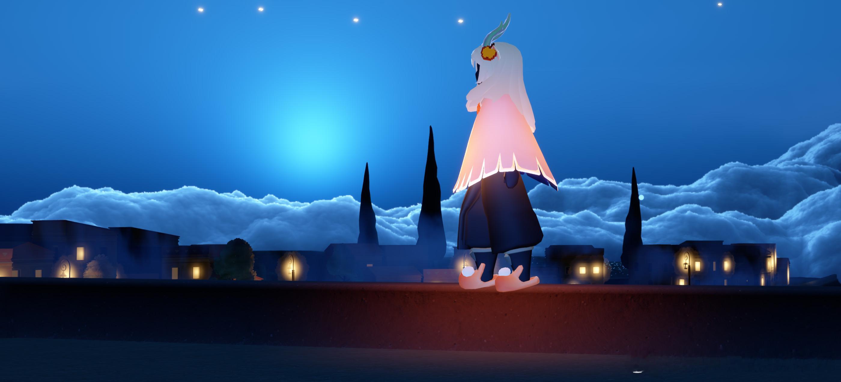 法师的必修课 一个人看星星光遇