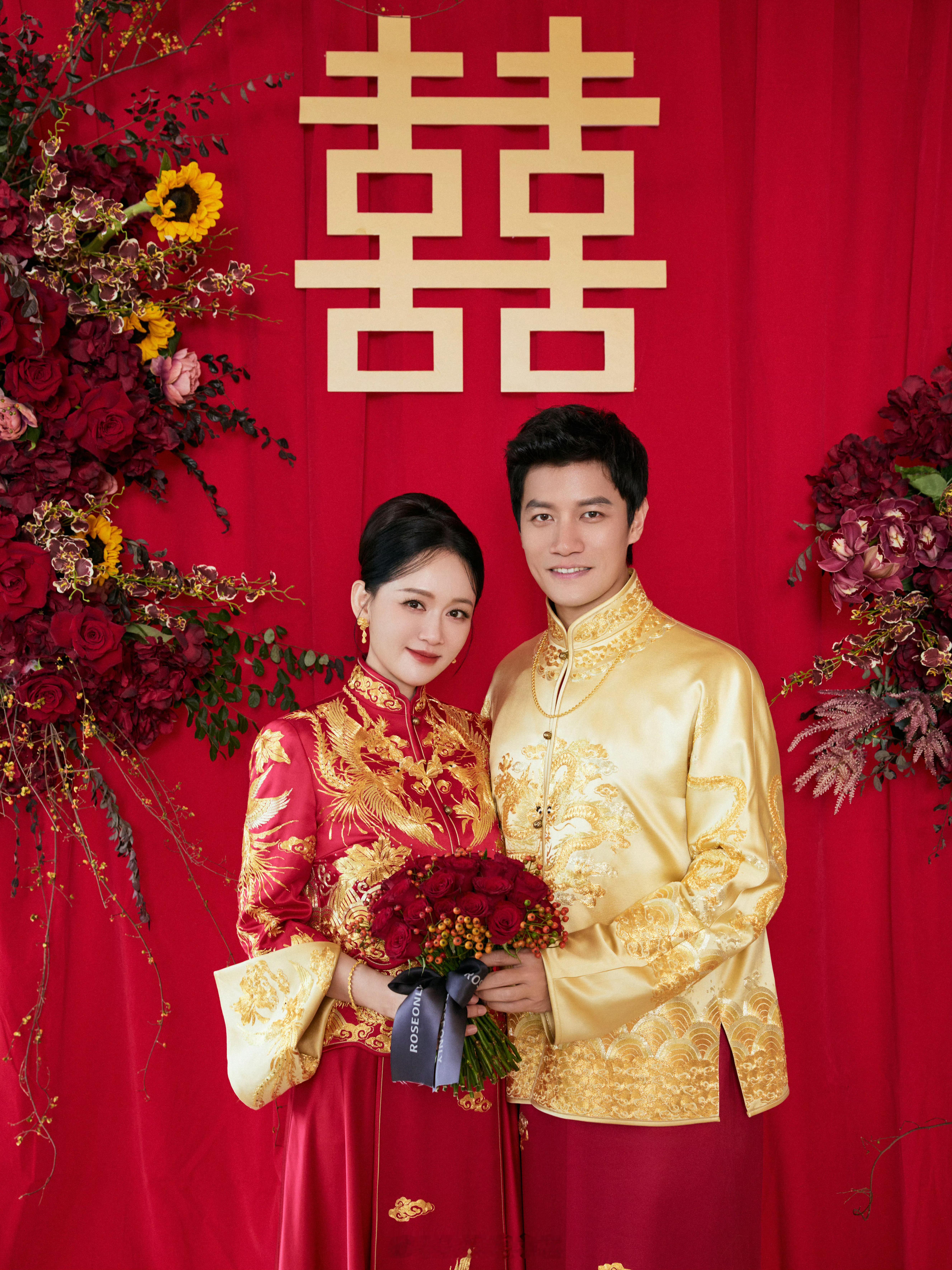 #陈乔恩Alan中式婚服#要幸福呀[污] ​​​