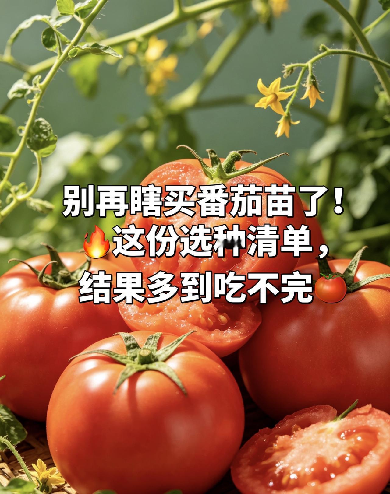好吃番茄品种推荐！番茄品种 西红柿种植 新农人种番茄 番茄种植技巧