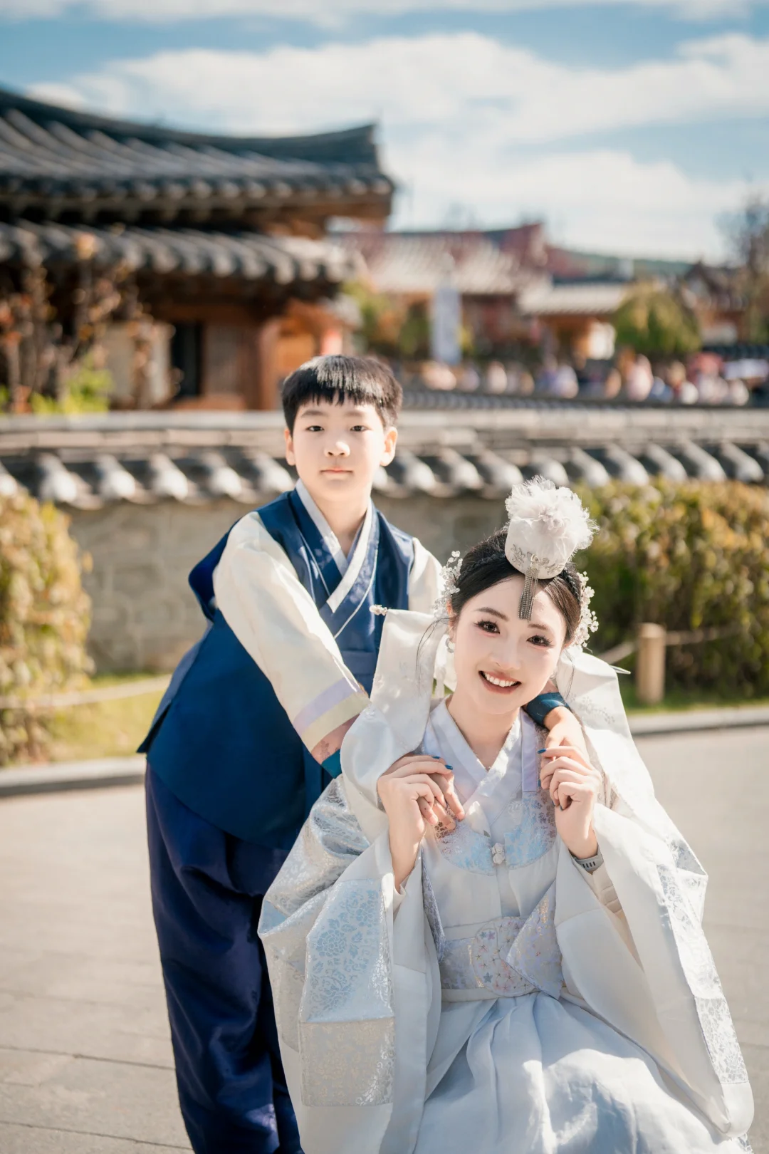 十一在延吉 幸好没放弃来民俗园当公主