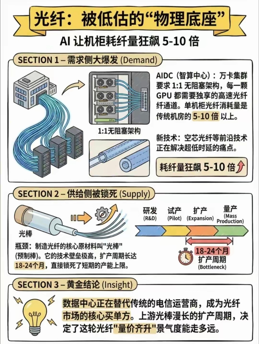 什么是光通信，看看就知道了 