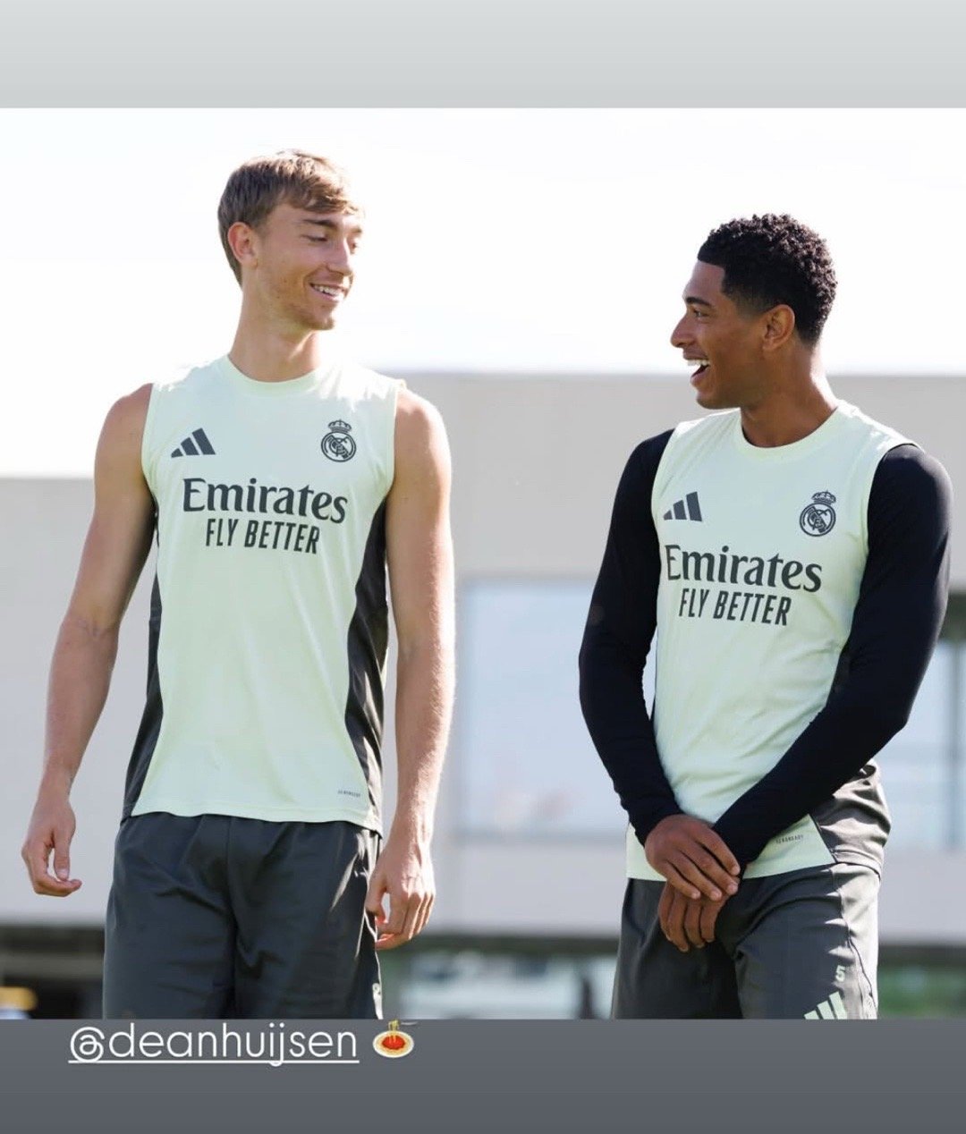 贝林厄姆对赫伊森的昵称是意大利面🍝halamadrid ​​​