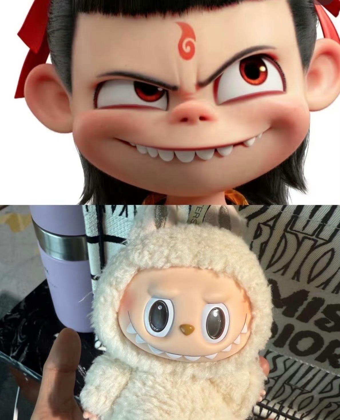 鹿晗有隐藏款labubu 为什么最近这么多明星网红在晒labubu所以今年是魔童