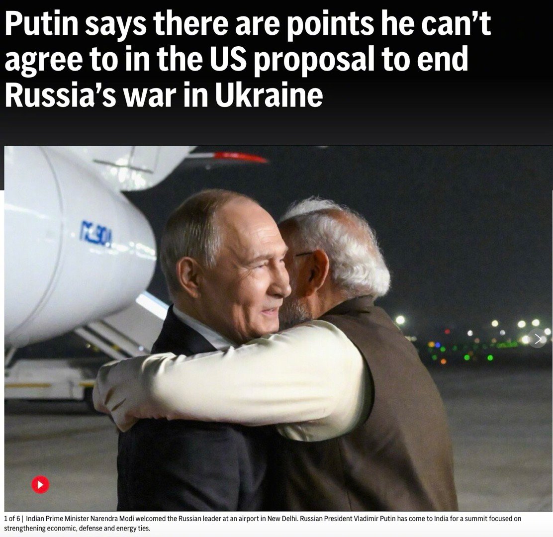 普京称美和平方案有条款无法认同据美联社5日消息，俄罗斯总统普京表示，美国为结束俄