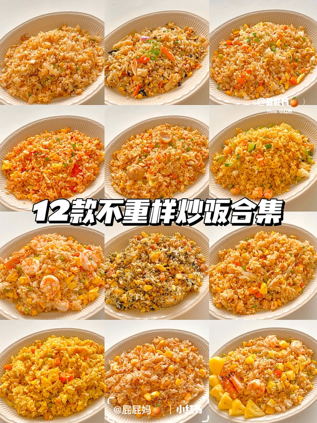 巨好吃的炒饭大合集‼️简单快手·秒光盘