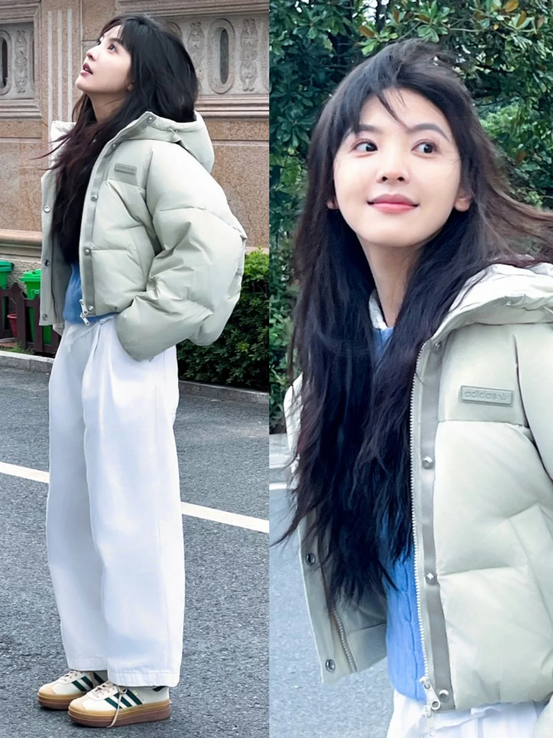 章若楠更新私服，随便一拍氛围感十足！