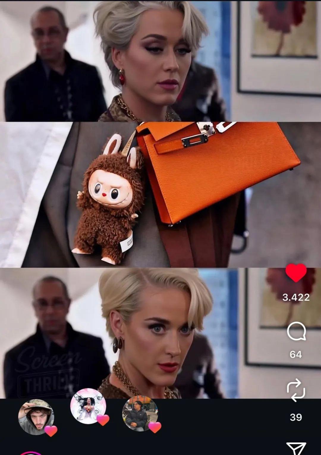 最近，Katy Perry 在 Instagram 短视频上点赞了一条 AI 换