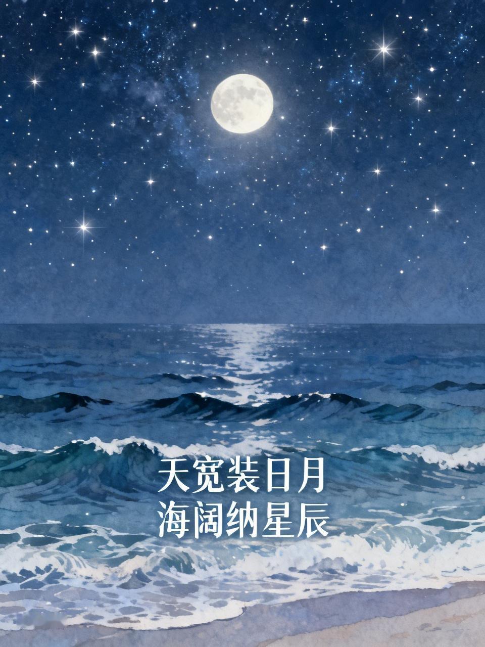 此联对仗工整，意境深远，着实令人拍案叫绝。“天宽装日月”，那是一种何等宏大的气魄