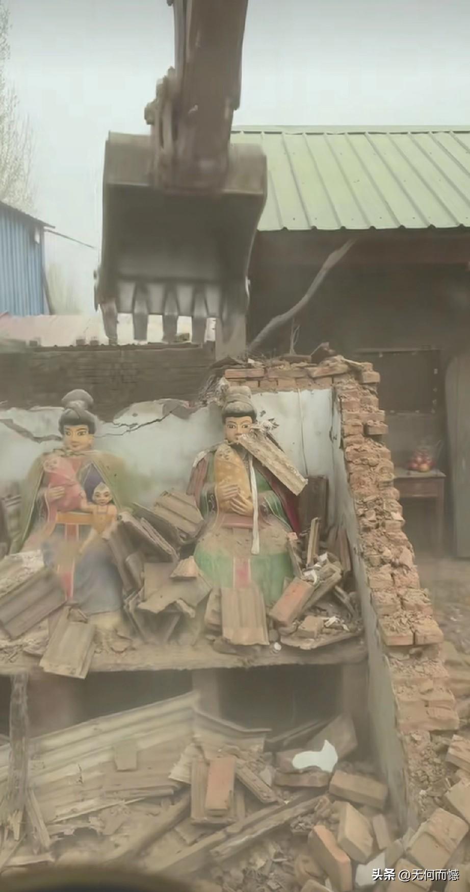 这个开勾机的，只要给上钱，这样的活也能干，不得不佩服他的胆量，虽然就是一些拆迁的