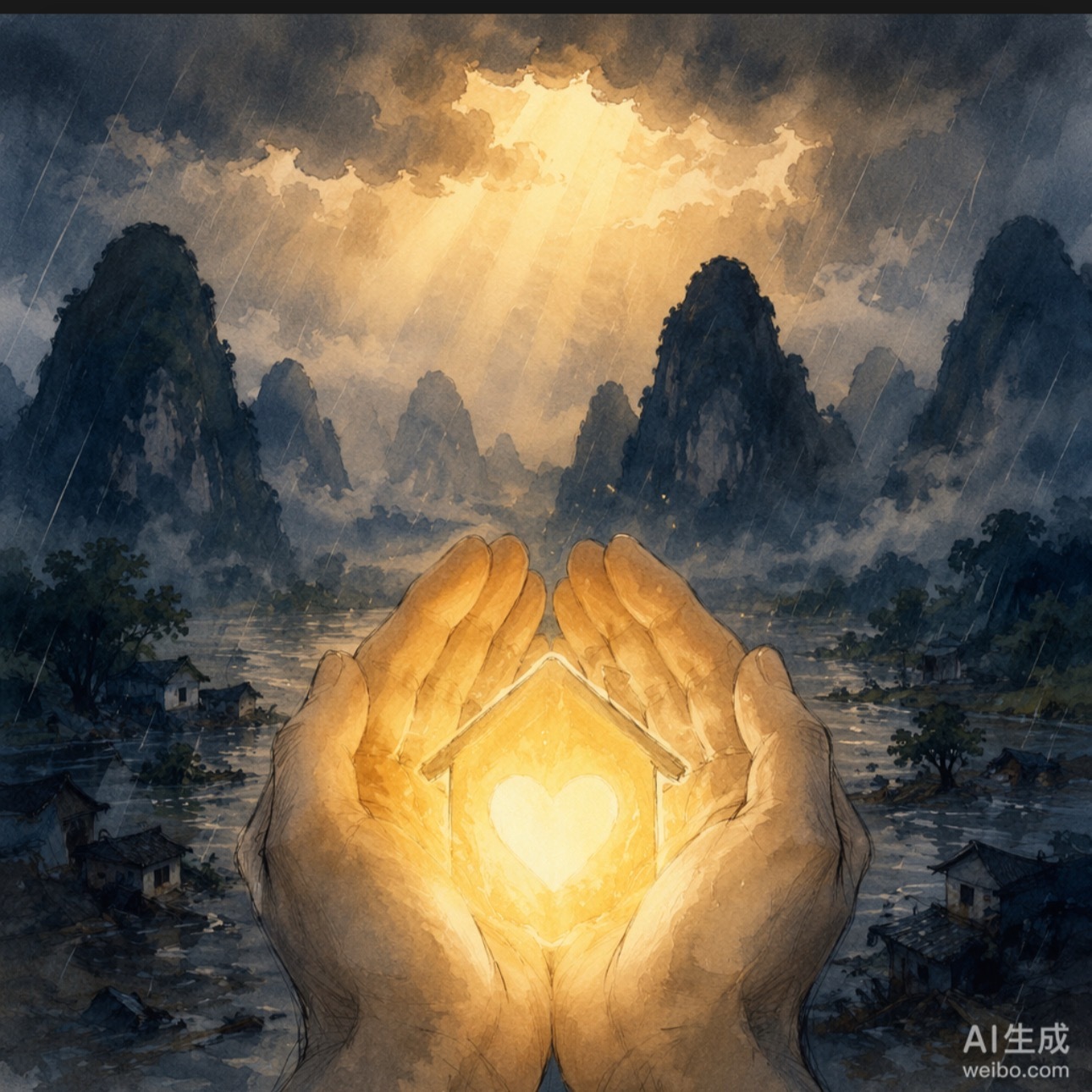南宁宾阳24小时降雨713毫米，什么概念？相当于把北京一整年的雨，在一天内全部倒