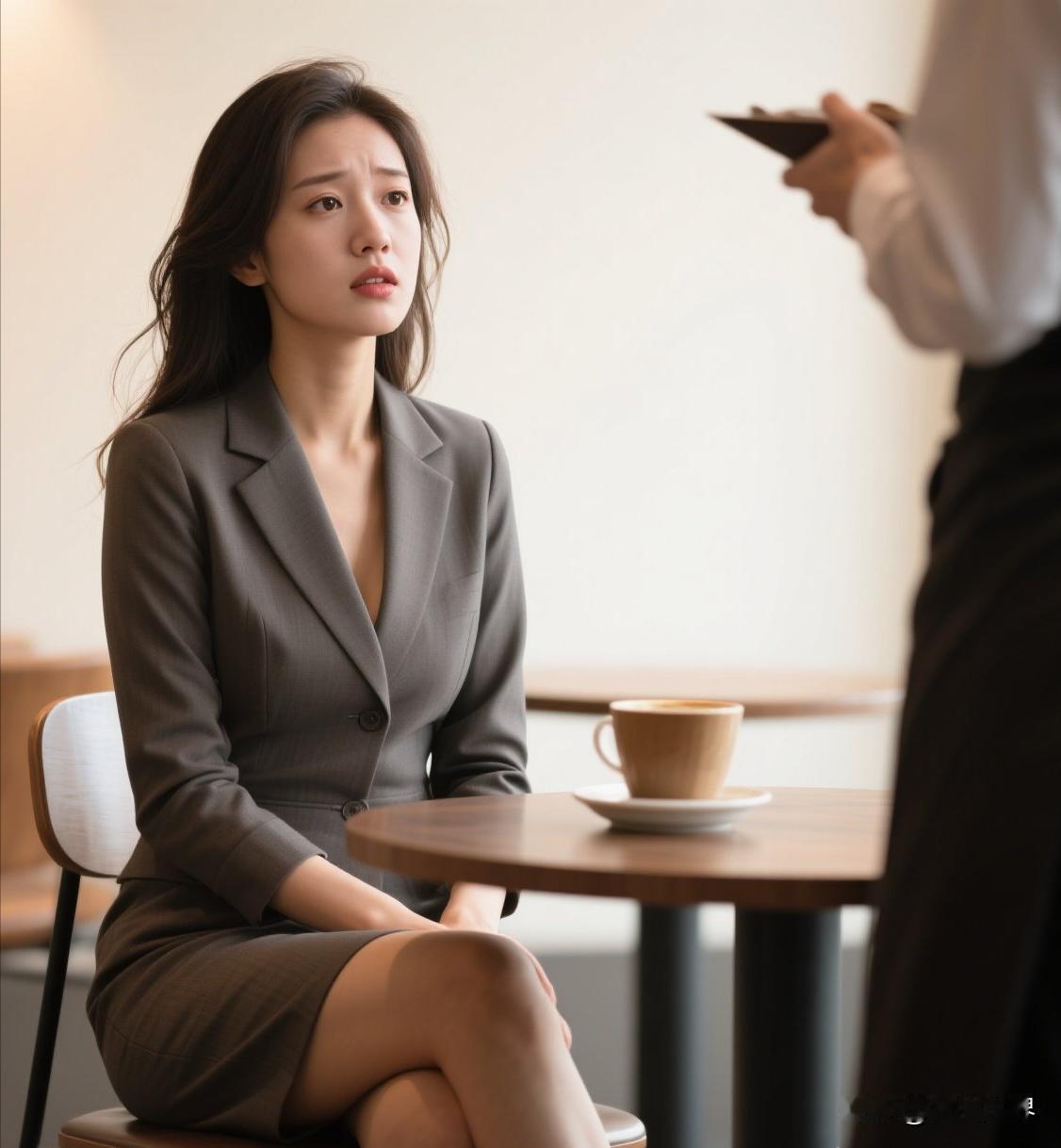 被老板安排与自己侄子相亲
人生中第一次相亲
我根据老板安排来到一个咖啡厅
见到老