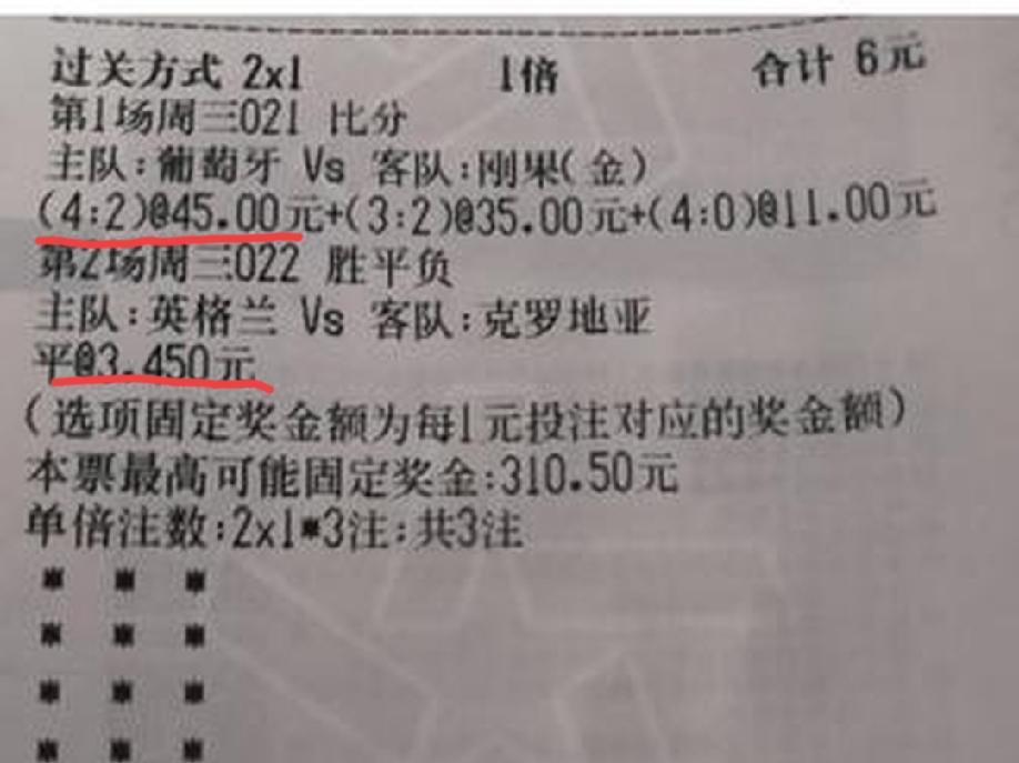 英格兰vs克罗地亚、葡萄牙vs刚果（金）这两场比赛的比分正好打反了！这是不是有点