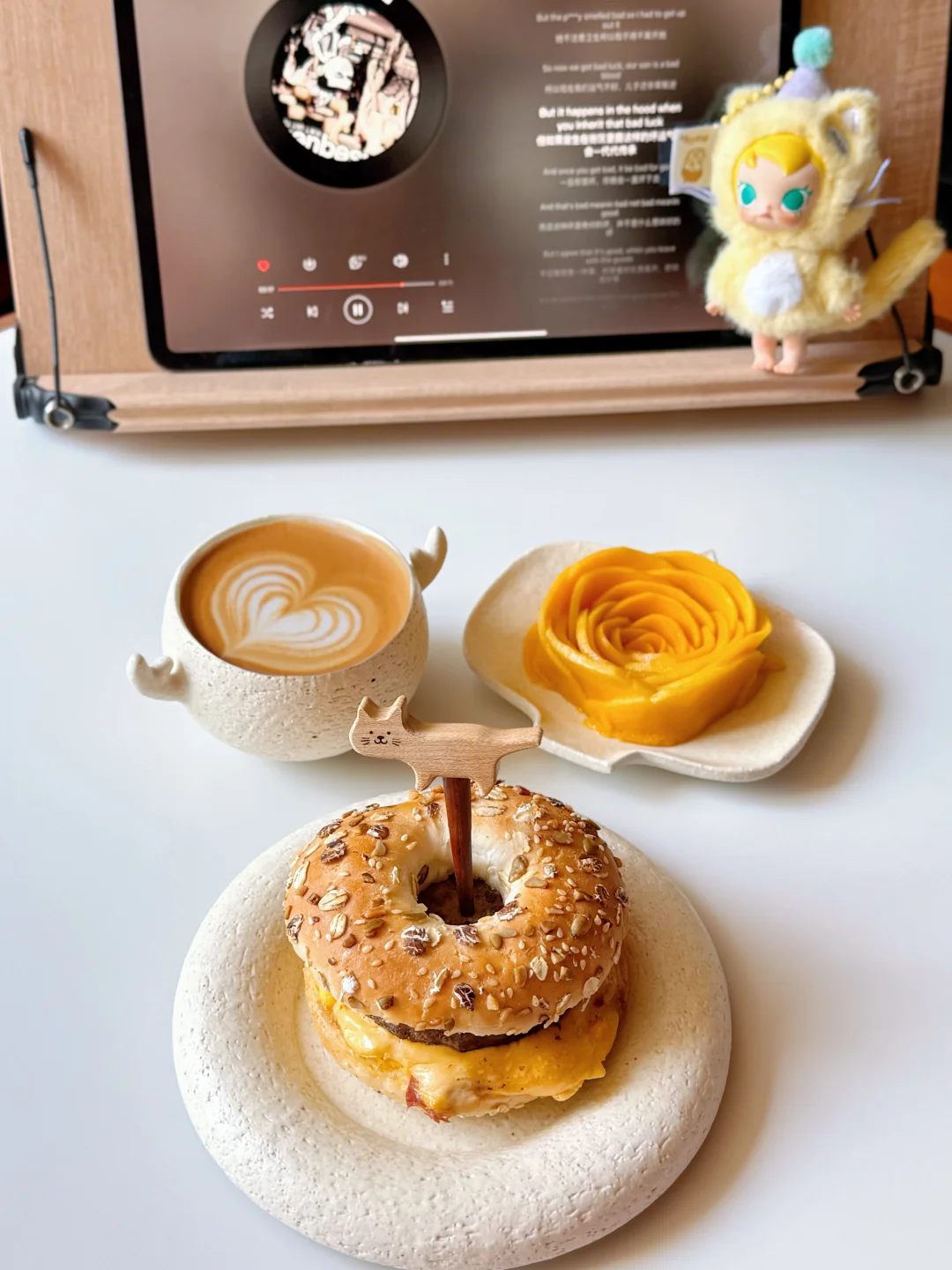 今日早餐 | 贝果脑袋的快乐🥯