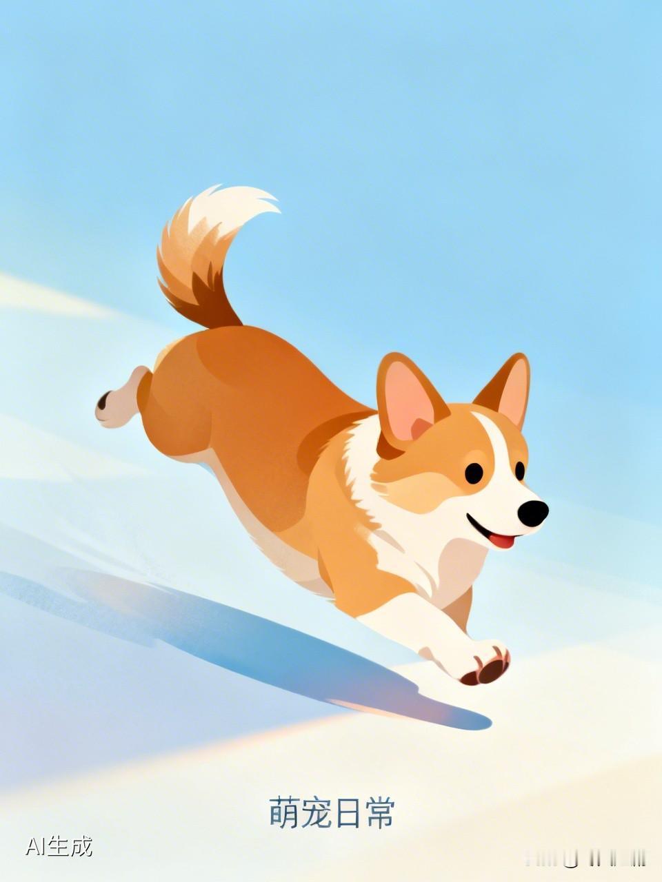 可爱的小狗,你家里养过狗狗吗? 我家里养过一只超可爱的小柯基。它那小短腿跑起来一