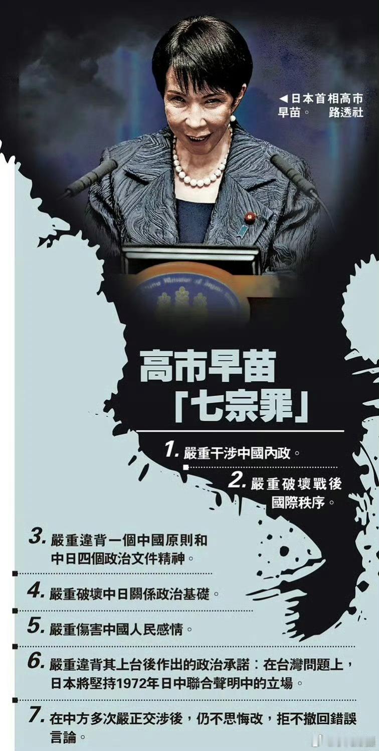 彭博社报道，臭名昭著的军国主义“妈妈桑”高市早苗，因中国人民对它下三滥嘴脸的怒批