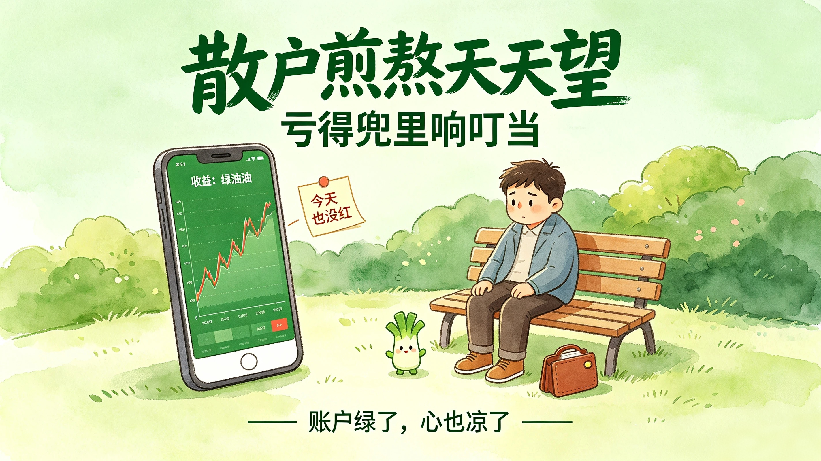 终于熬到周五，整个人都松快下来，眼看就要迎来假期。唯独A股不给面子，又是一片绿油