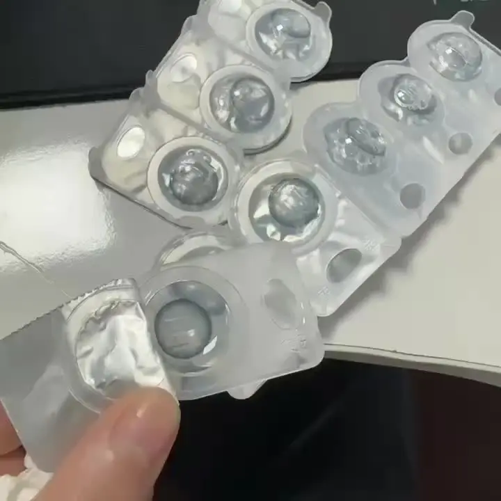 误打误撞买到了人生蓝瞳！真的好美蓝色美瞳