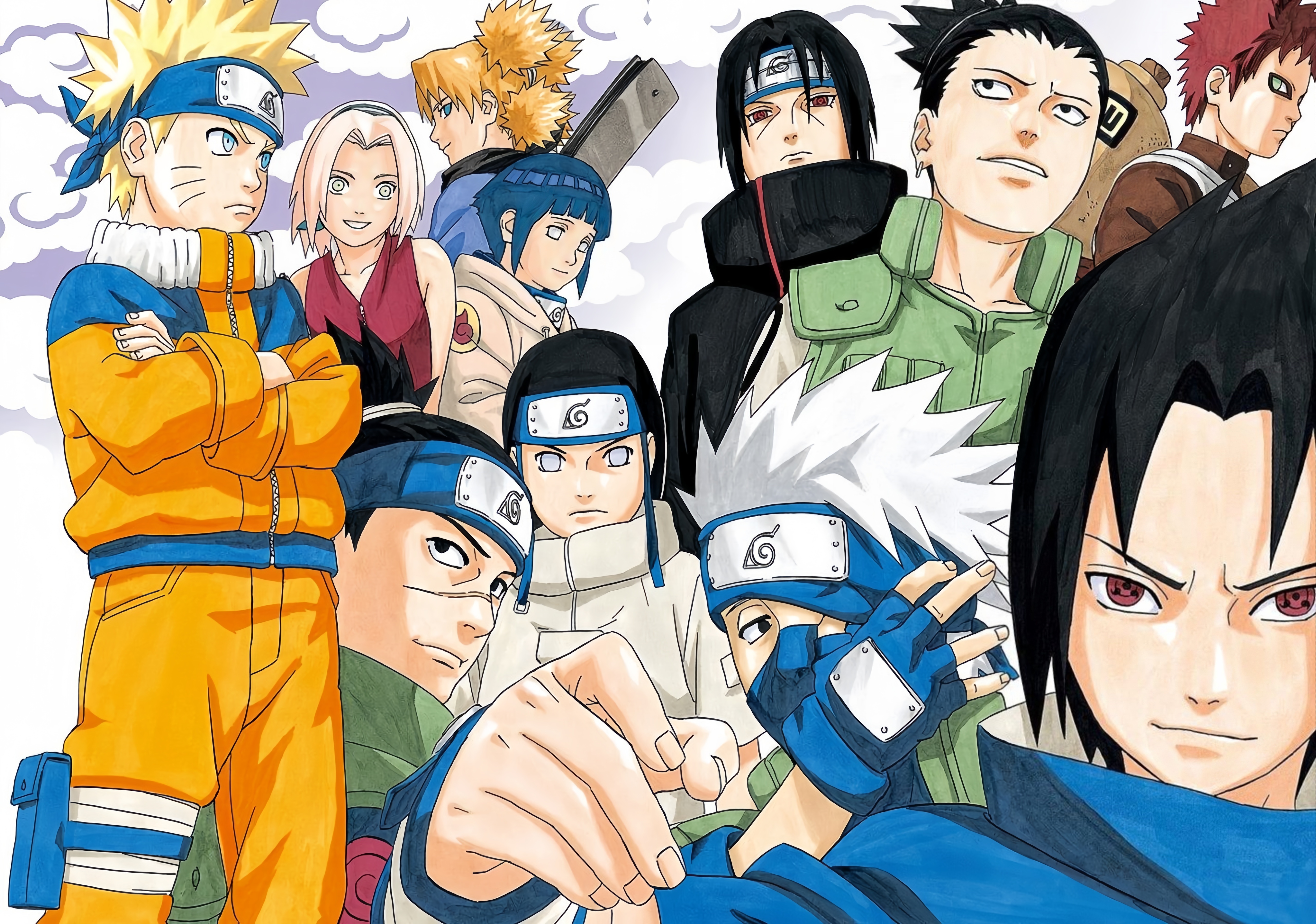 【趣味互动】说说看火影忍者里你最喜欢的一个男性角色和一个女性角色火影忍者