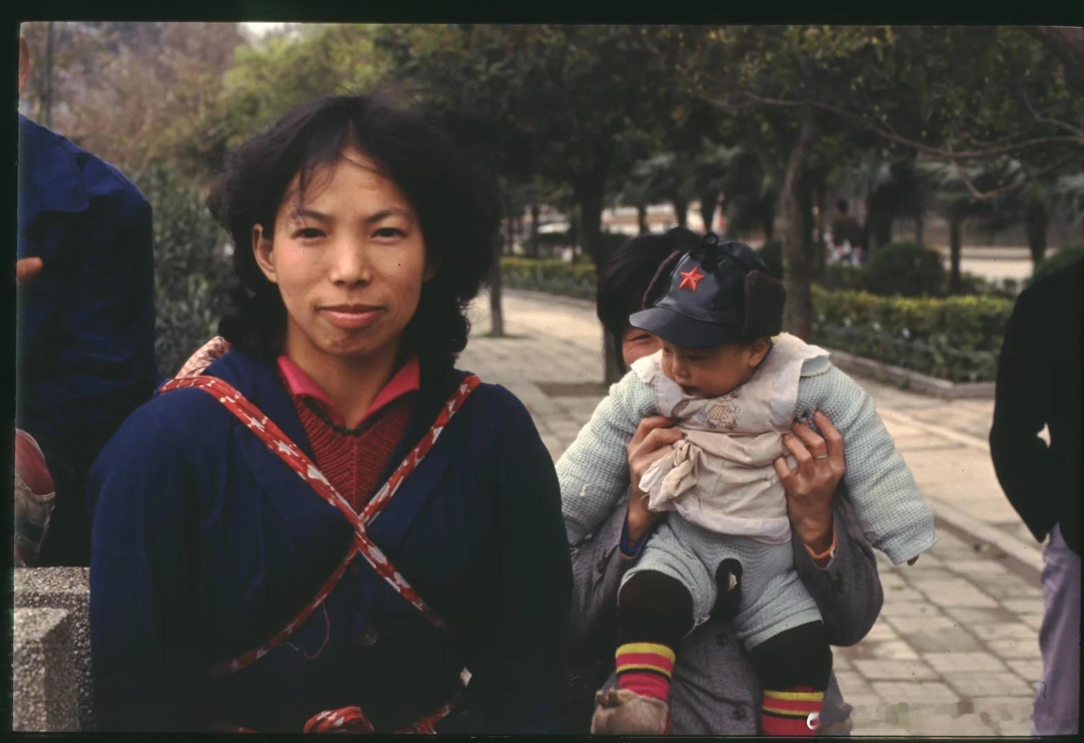 1988年的中国，摄影：Mark Berthold 