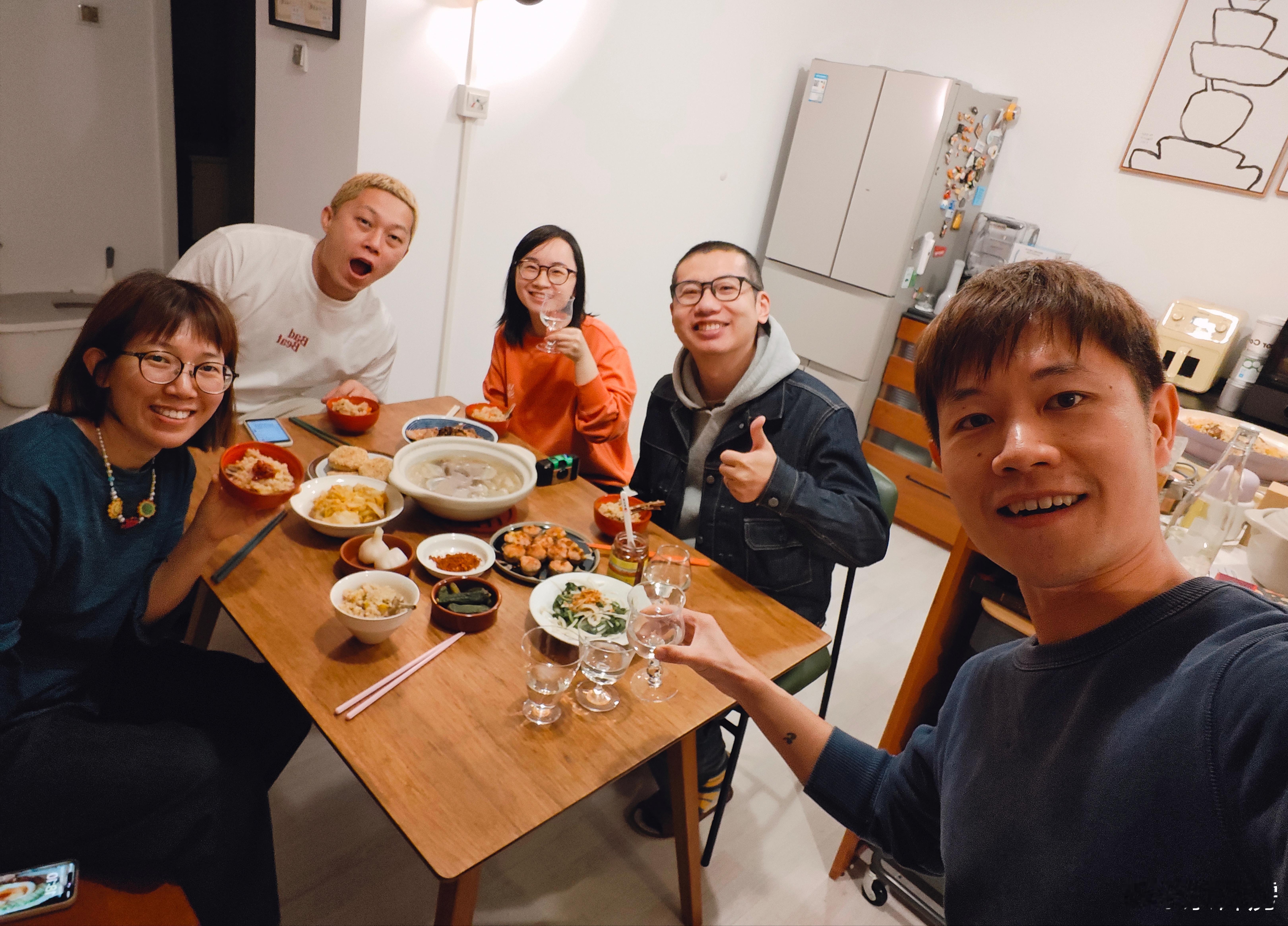 大风天来家吃羊肉抓饭撸猫（4只！ ​​​