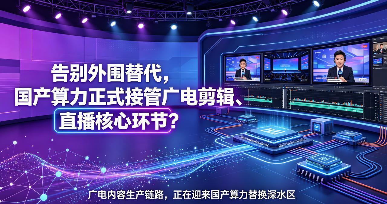告别外围替代，国产算力正式接管广电剪辑、直播核心环节？

刚刷完BIRTV202