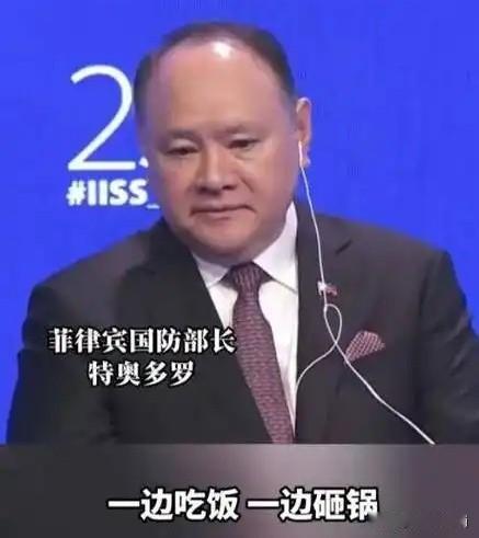 菲国防部长：后续不会再克制了！
​7月24日，菲律宾国防部长特奥多罗对媒体表示：