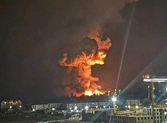 俄媒报道，当地时间9日，克拉斯诺达尔边疆区行政长官康德拉季耶夫通报，位于该地区的