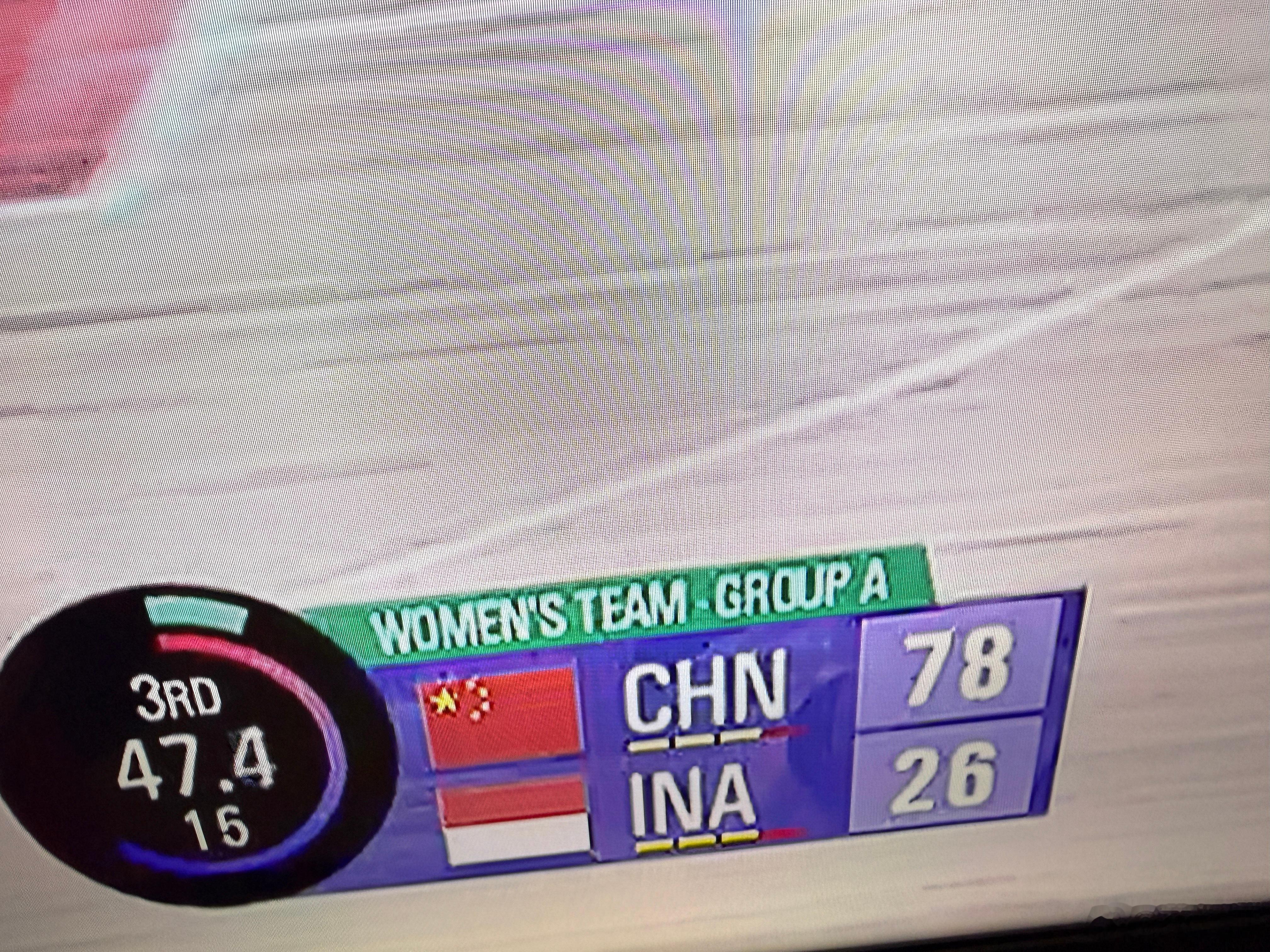打亚洲球队，这比分才对劲！半场打卡，第四节练兵！中国女篮vs印度尼西亚女篮 ​​
