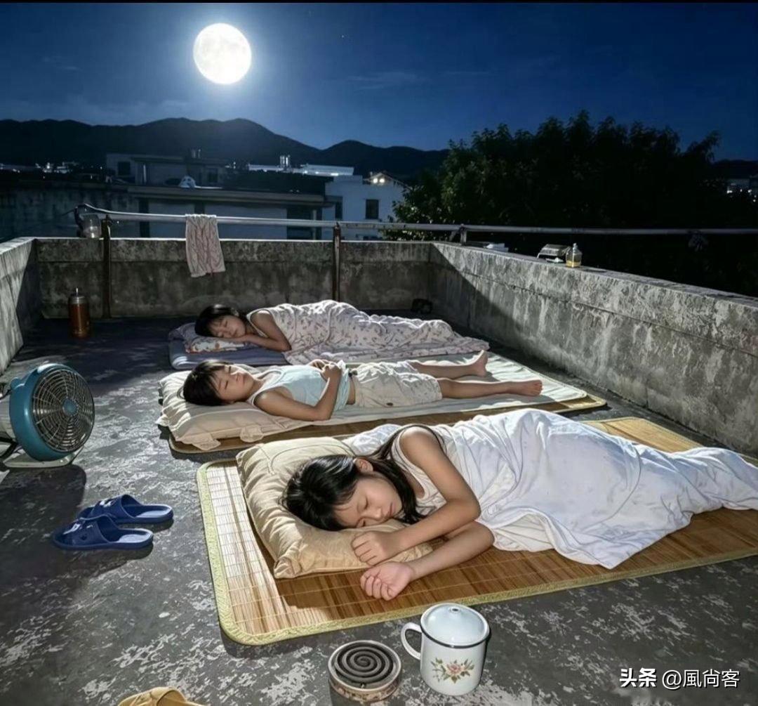 这一幕，让我想起了小时候的夏天！