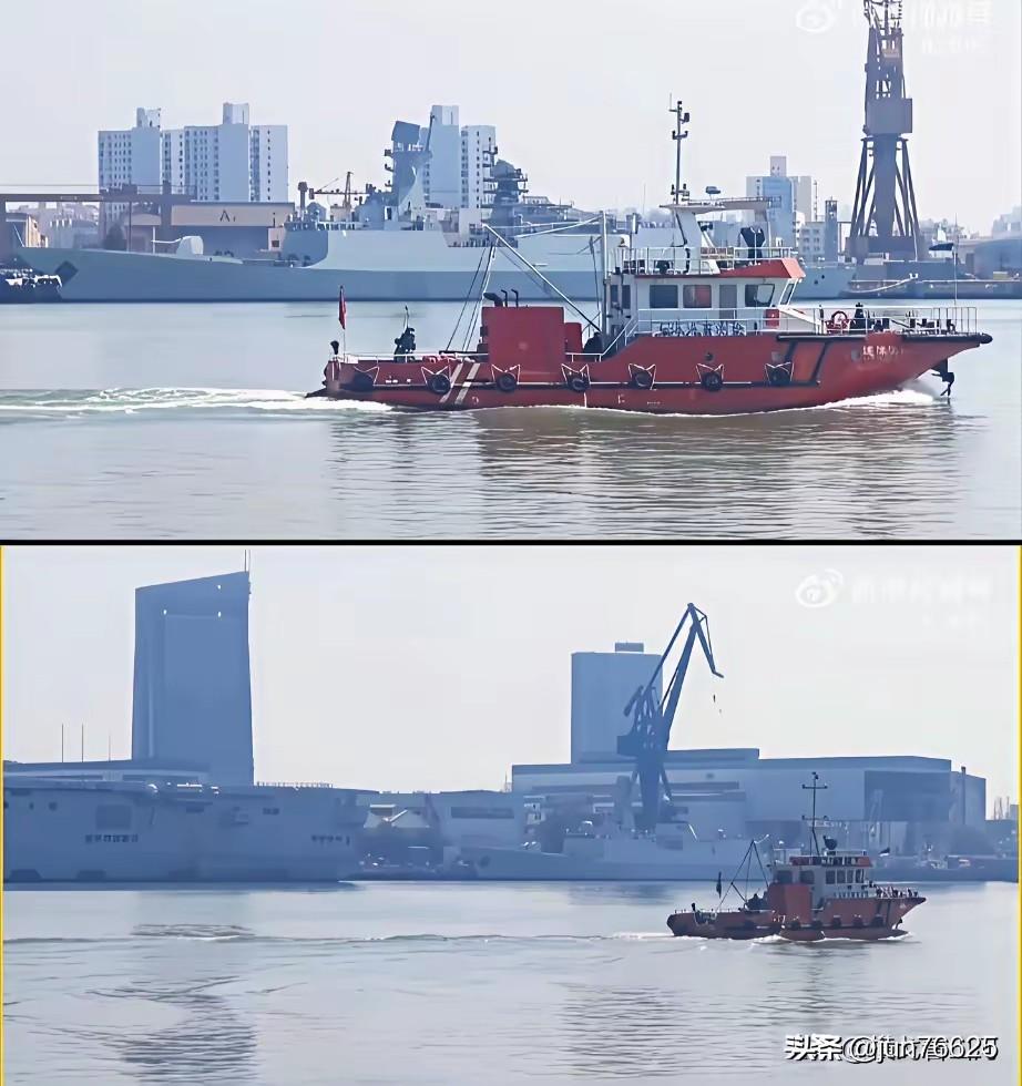 054A新动向：建造工作接近尾声！
去年有5艘054A加入海军，近日，沪东造船厂