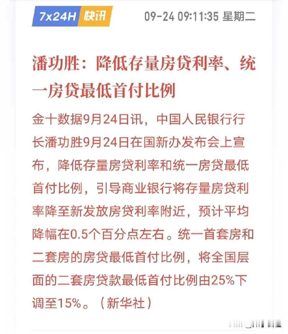 国家又一次减负，首套房终于降低了，现在利率是3.9%，降低0.5就是3.4%，说