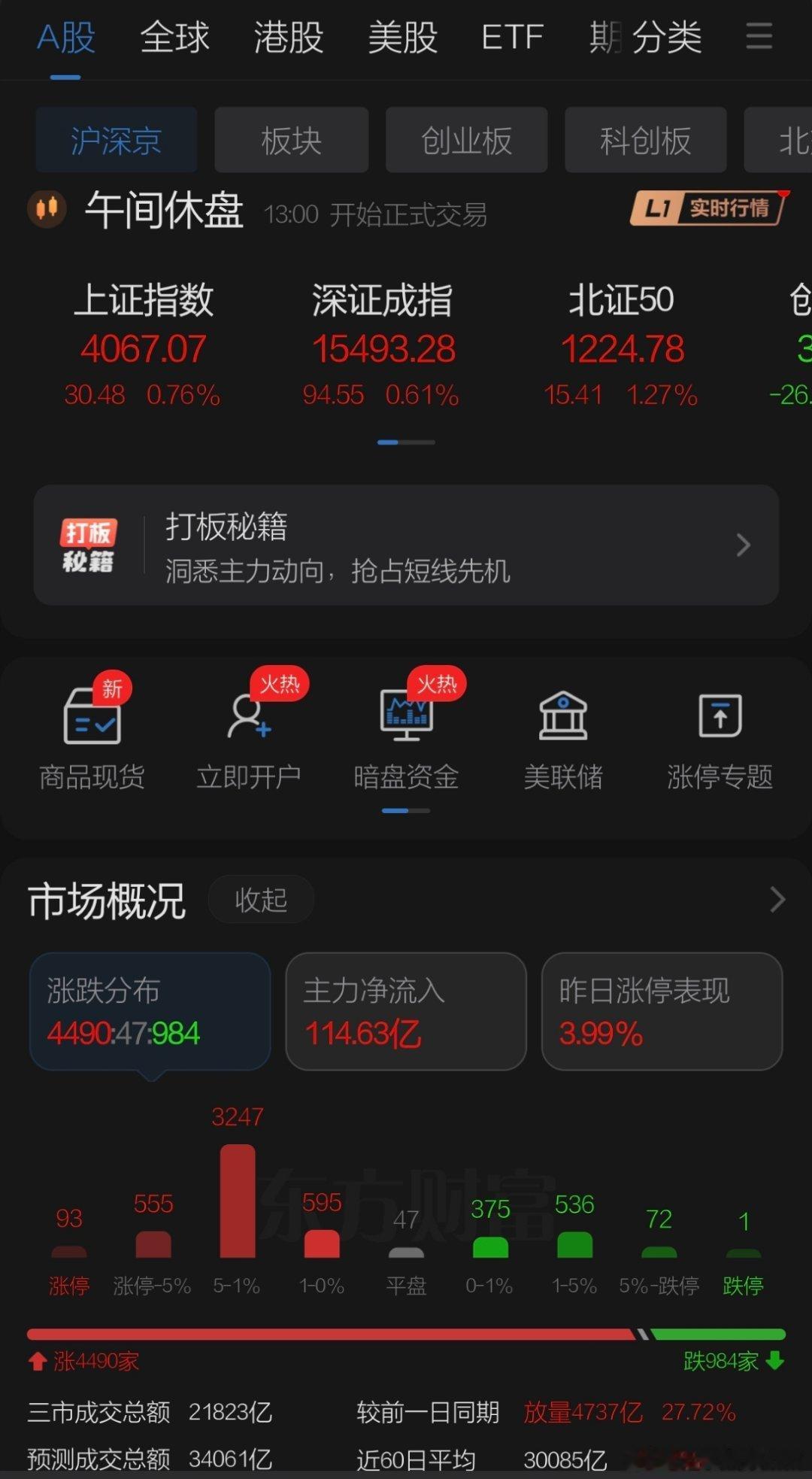 7月10日午评观点    周五A股继续放量拔高期权第一小时再次大涨给昨日抄底资金