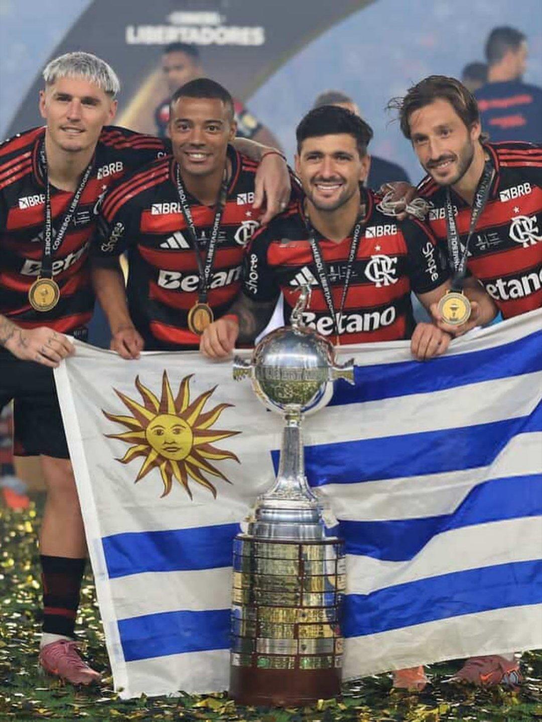 🏆🇺🇾 南美解放者杯决赛，弗拉门戈1-0击败帕尔梅拉斯夺冠